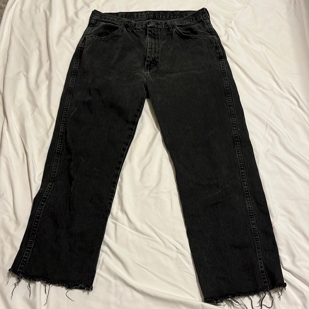 rustler straight leg jeans size 8